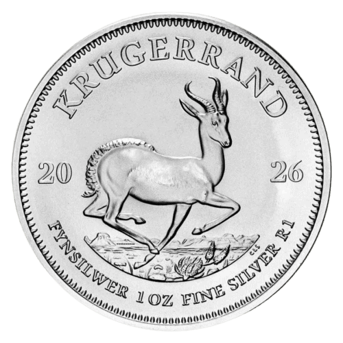 2026-south-africa-1-oz-silver-krugerrand-bu_322171_obv Krugerrand 2026 1 oz Silver Coin - South Africa.
